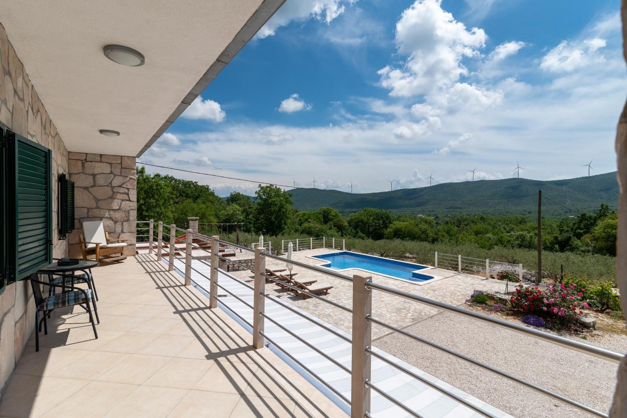 Villa Zuza Bristivica Экстерьер фото