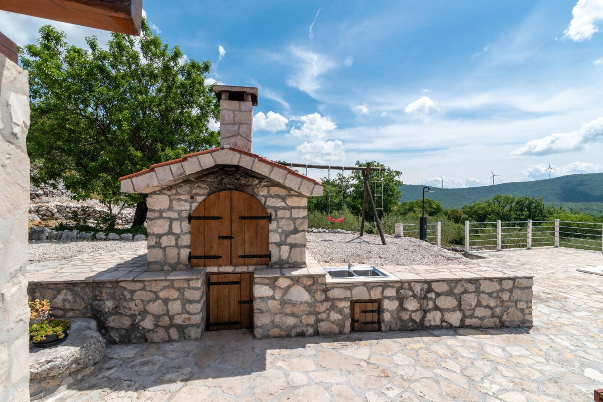 Villa Zuza Bristivica Экстерьер фото