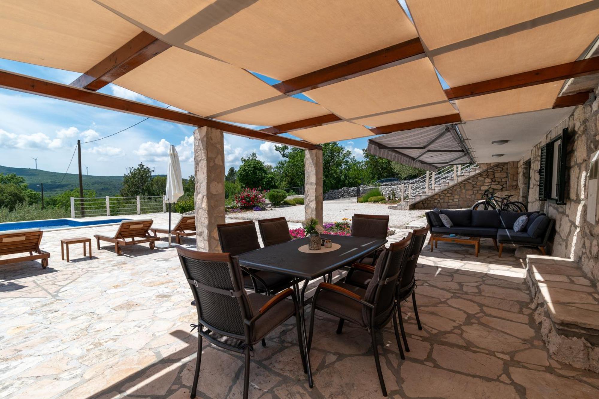 Villa Zuza Bristivica Экстерьер фото